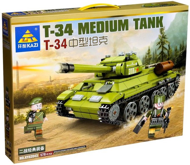 

Конструктор Sima-Land Танк Т-34 9275078