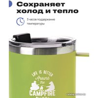 Термокружка RoadLike Camp 415мл (зеленый)