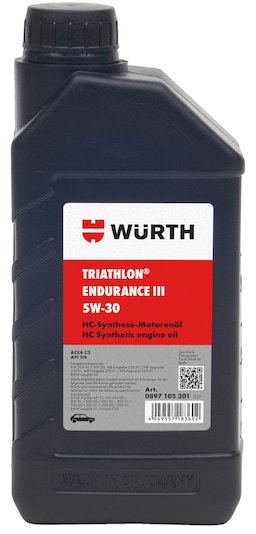 

Моторное масло Wurth Triathlon Endurance III 5W-30 1л