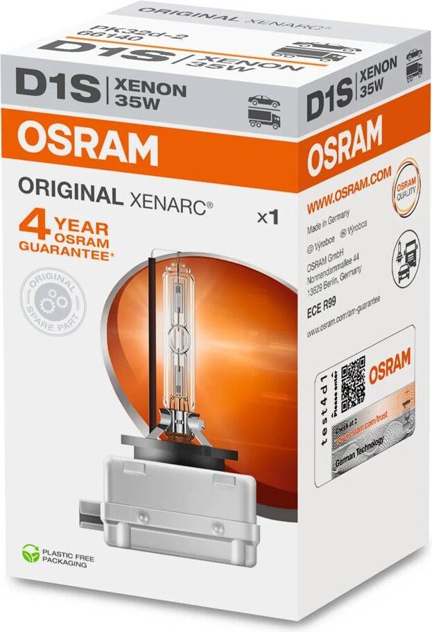 

Ксеноновая лампа Osram D1S 66140 1шт