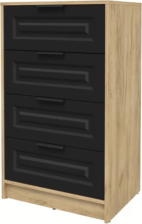 

Комод Интерлиния Концепт КТ-К60 Деко (дуб золотой/черный)