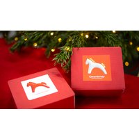 Елочная игрушка Ceramicmay Лошадка (красный)