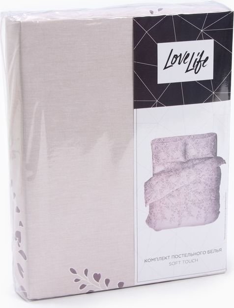

Постельное белье Love Life Soft touch 2сп 10404376