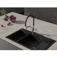 Смеситель Cersanit Vivo однорычажный с фильтром с гибким изливом 68217 (хром)