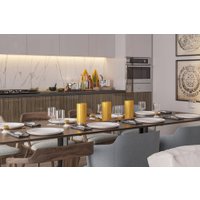 Набор свечей Мелт 150 мм (3 шт, золотой)