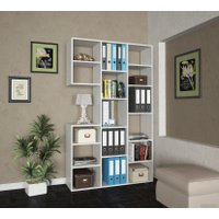 Стеллаж MFMaster Рикс-1 (белый)