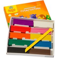 Пластилин Мульти-пульти Приключения Енота КП_10208 (10 цв)