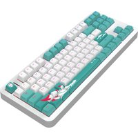 Клавиатура Red Square Alumix TKL Classic Kitsune (белый, g3ms Aquamarine)