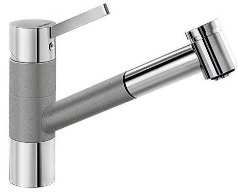 

Смеситель Blanco Tivo-S Silgranit (хром/алюметаллик) [517611]