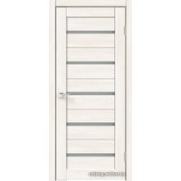 Межкомнатная дверь Velldoris Eco Flex City 7 70x200 (дуб бьянко/стекло мателюкс)