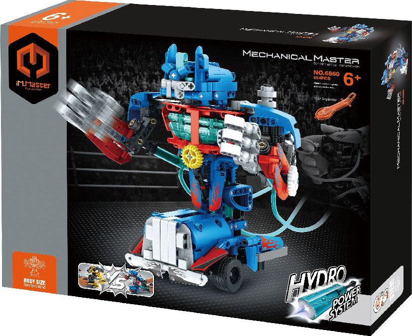 

Конструктор iM.Master Боевой робот синий 6860_MK