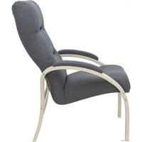 Интерьерное кресло Импэкс Leset Лион (слоновая кость/малмо 95/серый)