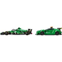 Конструктор LEGO Speed Champions 76925 Гоночные автомобили Aston Martin Valkyrie AMR Pro и Aston Martin Vantage GT3