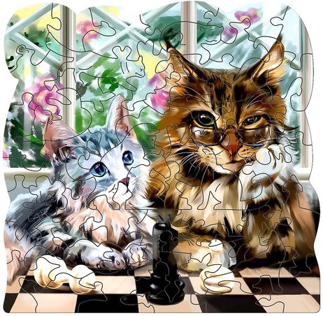 

Пазл Нескучные игры Checkmate