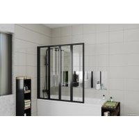 Стеклянная шторка для ванны Cerutti Spa Bouna-B 130x140
