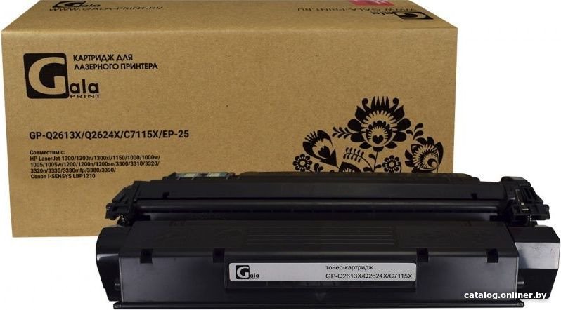Картридж Gala-print GP-Q2613X/Q2624X/C7115X (аналог HP Q2613X/Q2624X/C7115X)