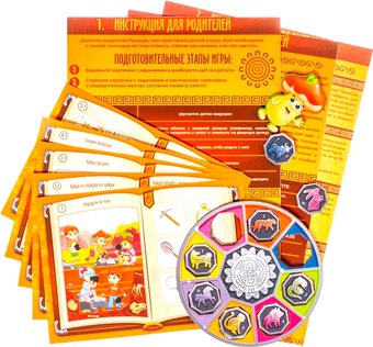 Настольная игра WoodLand Toys Квест. Собери магические талисманы 370105