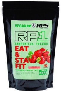 Заменитель питания RPS Nutrition Eat and Stay Fit (клубника, 250г)