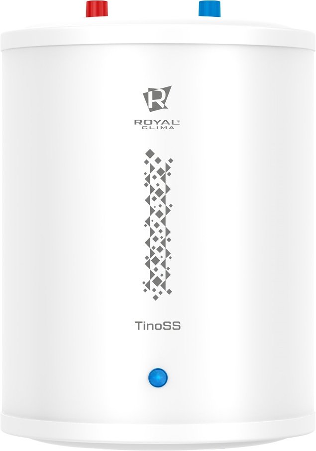 

Накопительный электрический водонагреватель под мойку Royal Clima TinoSS RWH-TS10-RSU