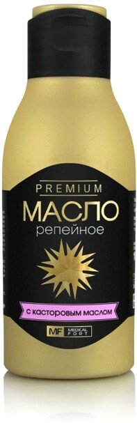

Medical fort Масло косметическое Medicalfort Premium Репейное с касторовым маслом 100 мл