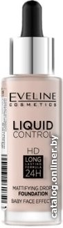Тональная основа Eveline Cosmetics Liquid Control (тон 20)