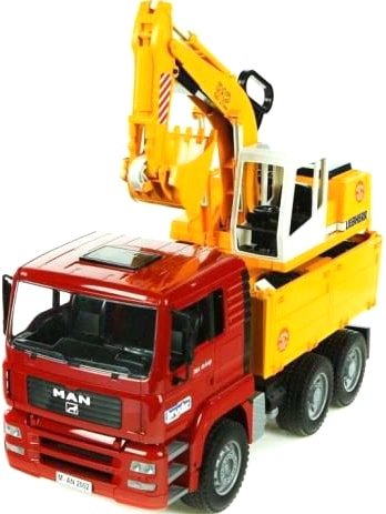 

Набор Bruder MAN TGA Construction truck with Liebherr Excavator 02751