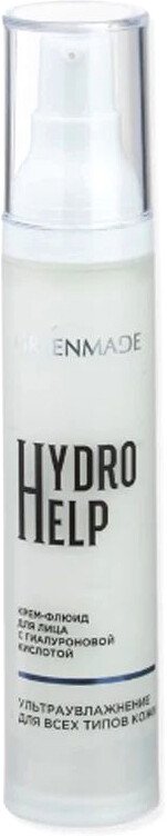 

GreenMade Крем для лица Флюид с гиалуроновой кислотой Hydro Help Ультраувлажнение (50 мл)