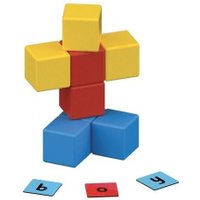 Развивающая игра Geomag Магнитные кубики собираем слова латинский алфавит GM258