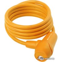 Тросовый велосипедный замок M-Wave S 8.15 S (оранжевый)