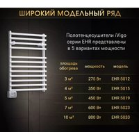 Полотенцесушитель iVigo EHR 5012 275Вт 92091205060102 (белый)