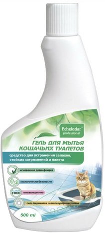 

Средство для мытья кошачьих туалетов Pchelodar для мытья кошачьих туалетов 500 мл