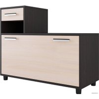 Тумба для обуви SV-Мебель Прихожая №2 обувница (дуб венге/дуб млечный)