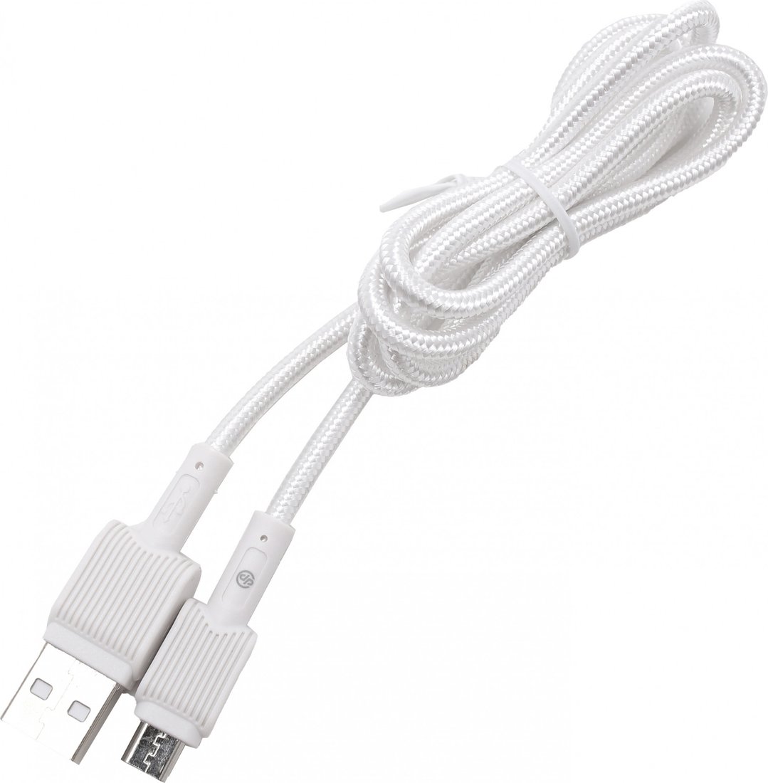 

Кабель Digital Part MC-306 USB Type-A - microUSB (1 м, белый)