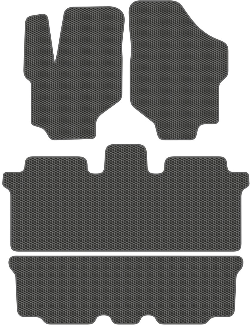 

Комплект ковриков для авто Alicosta Hyundai Trajet (минивэн / АКПП) +3 ряд 2004 - 2008 (серый)