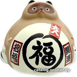 Статуэтка Hatamoto Манэки Енот ME-01 (коричневый)
