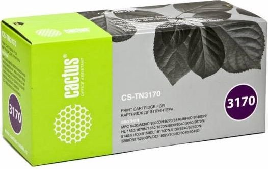 

Картридж CACTUS CS-TN3170 (аналог Brother TN3170)