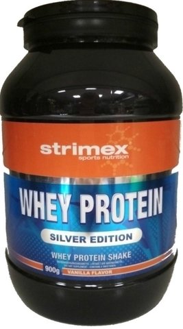 

Протеин сывороточный (концентрат) Strimex Whey Protein (клубника, 900 г)