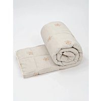 Одеяло Лен наш Лен/овечья шерсть Евро 208840 (200x220, бежевый)