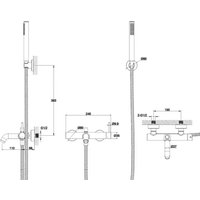 Смеситель Grocenberg GB8099 (никель)