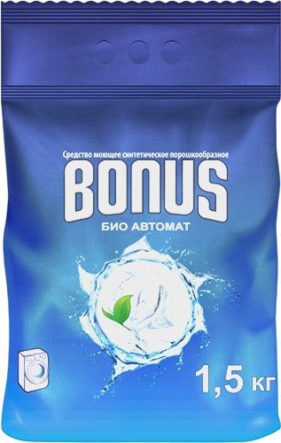 

Стиральный порошок БЗПИ Bonus Био Автомат 23с635-3567 (1.5кг)