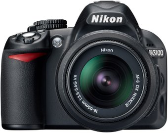 Nikon D3100 Kit 18-55mm VR + 55-200mm VR