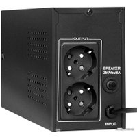 Источник бесперебойного питания ExeGate UNB-650.LED.AVR.EURO EP285601RUS