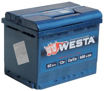 Автомобильный аккумулятор Westa 6СТ-60 VL рус. (60 А·ч)