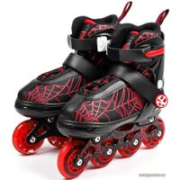 Роликовые коньки Amarobaby Spider AMARO-35Sp-Bl-30 (черный, р-р 30-33)