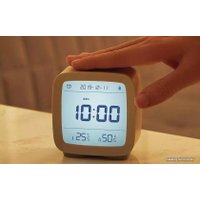 Термогигрометр Cleargrass Bluetooth Thermometer Alarm Clock White CGD1 (янтарный белый)