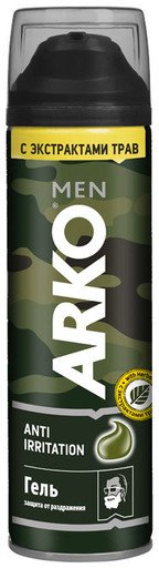 

Гель для бритья Arko Men Anti-Irritation (200 мл)