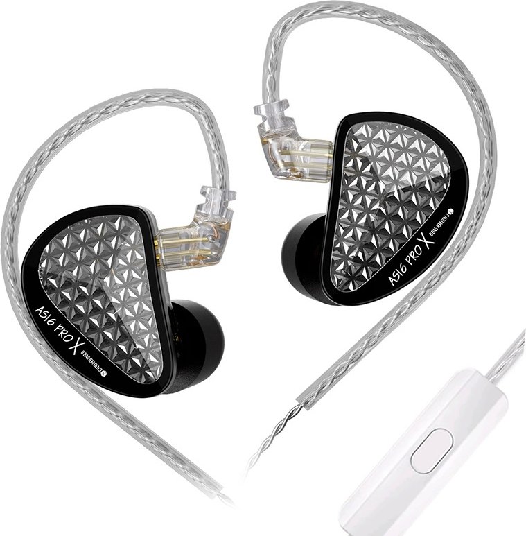 

Наушники KZ Acoustics AS16 Pro X (с микрофоном)