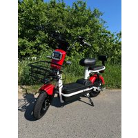 Электроскутер Citycoco Tsunami E1 (красный) в Витебске