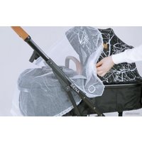 Универсальная коляска Lorelli Sena 2021 (3 в 1, серый квадрат)