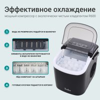 Льдогенератор Tesler ICM-1201 (черный)